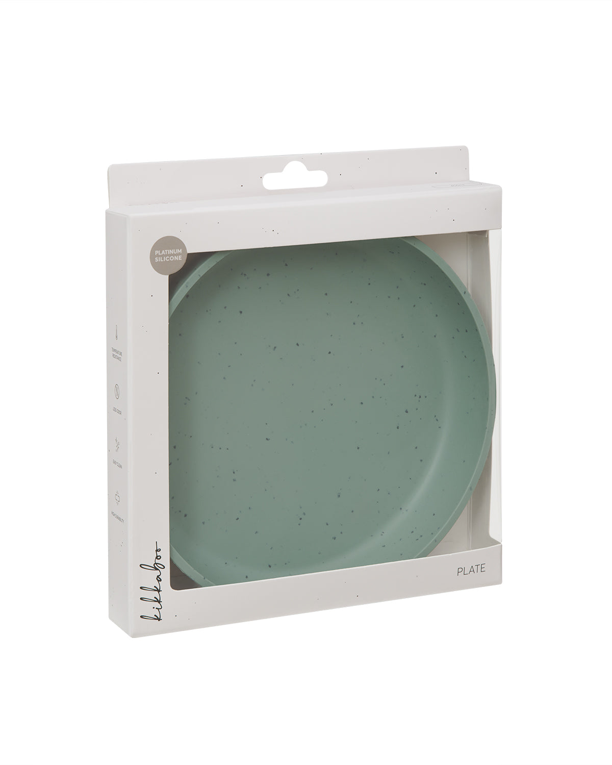 Чиния Platinum Silicone Sage by Kikkaboo