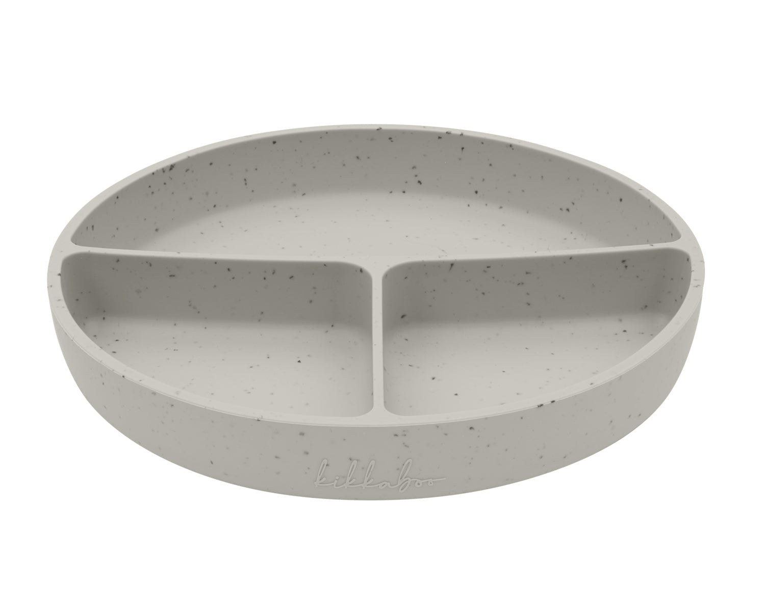 Чиния с отделения и вакуумно дъно Platinum Silicone Sand by Kikkaboo