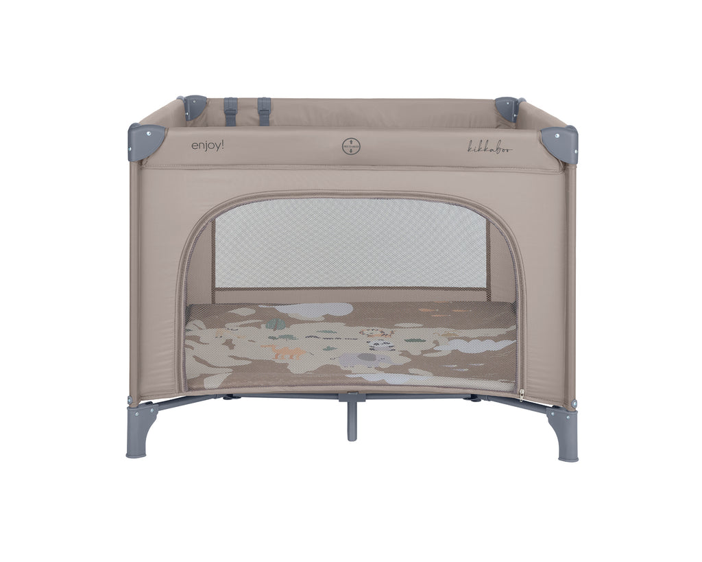 Кошара за игра Enjoy Asia Beige 2026 by Kikkaboo