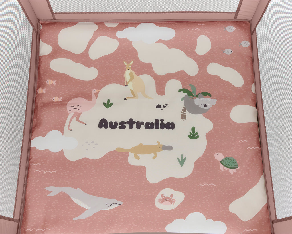 Кошара за игра Enjoy Australia Pink 2026 by Kikkaboo