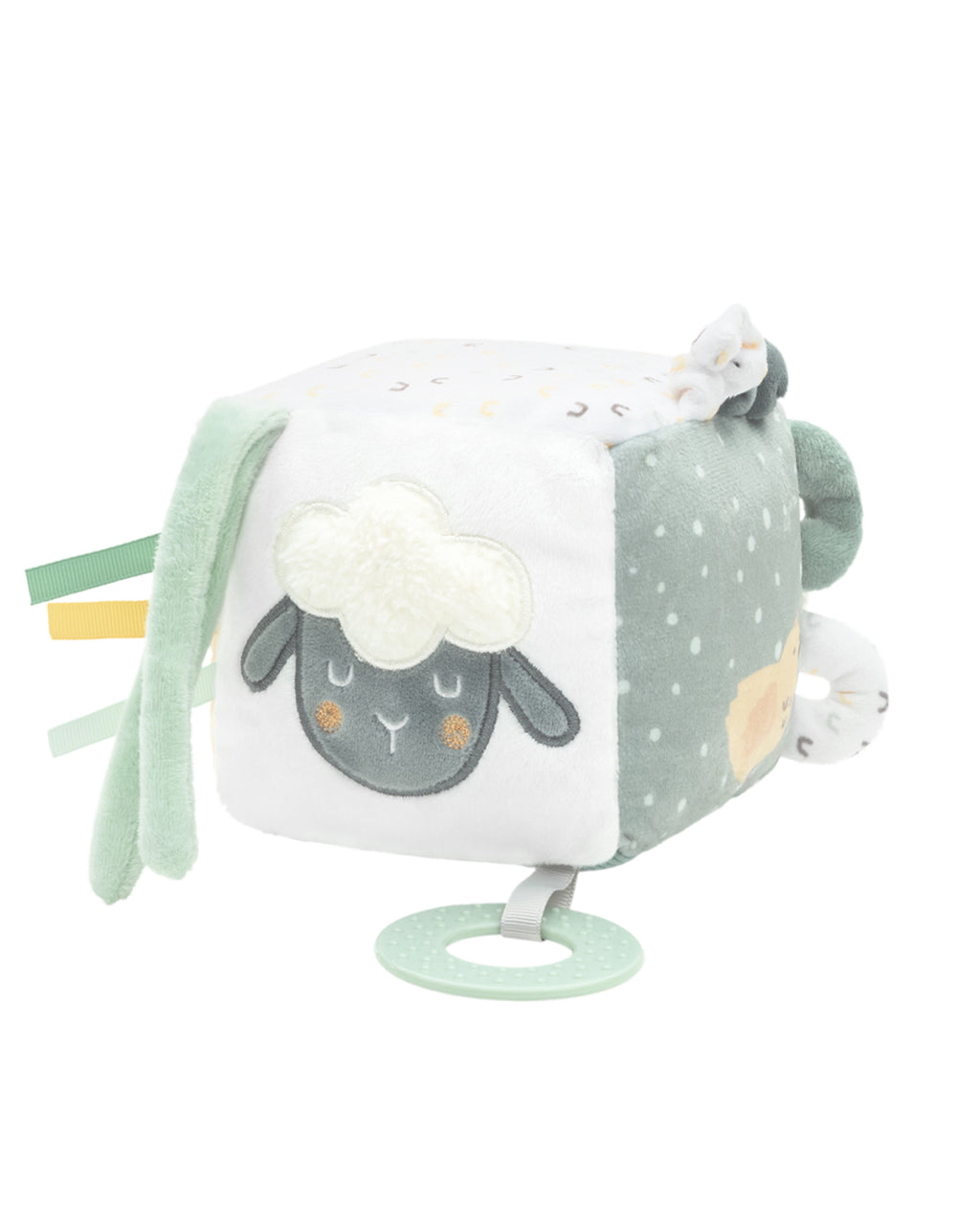 Плюшено кубче Sleepy Sheep by Kikkaboo