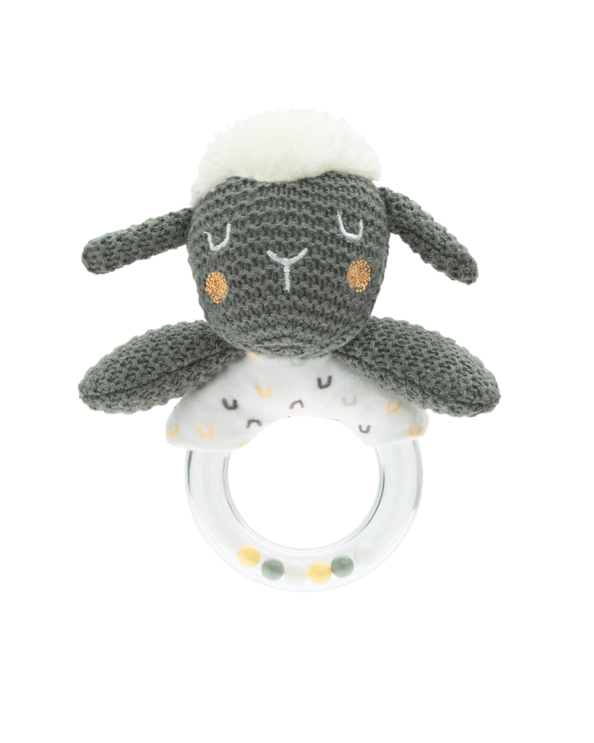 Играчка плюшена дрънкалка Sleepy Sheep by Kikkaboo