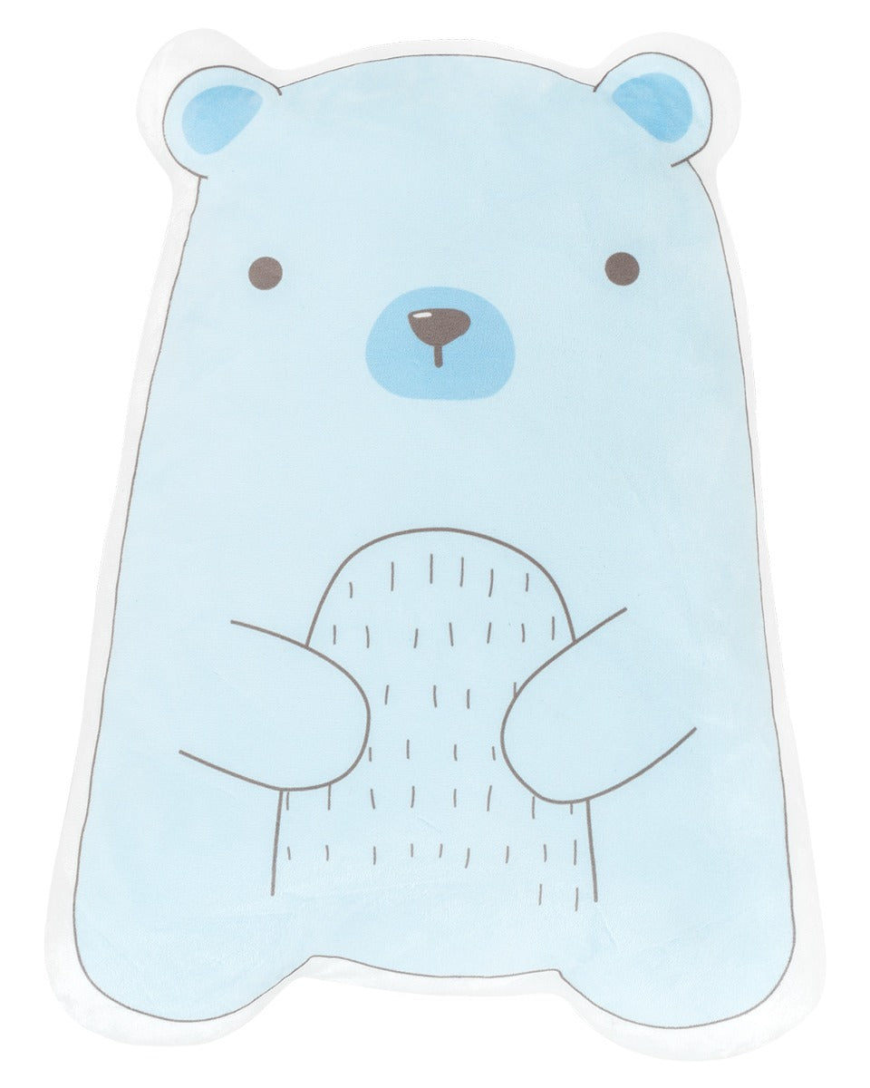 Плюшена възглавница-играчка Bear with me Blue by Kikkaboo