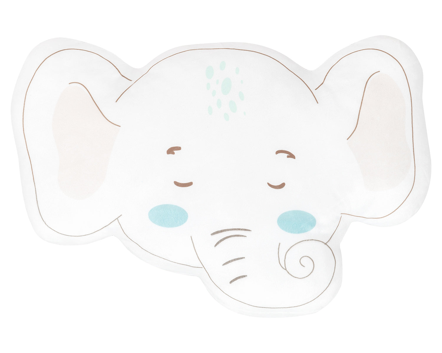 Плюшена възглавница-играчка Elephant Time by Kikkaboo