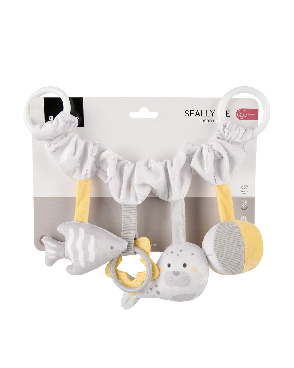 Плюшена играчка за количка Seally me by Kikkaboo