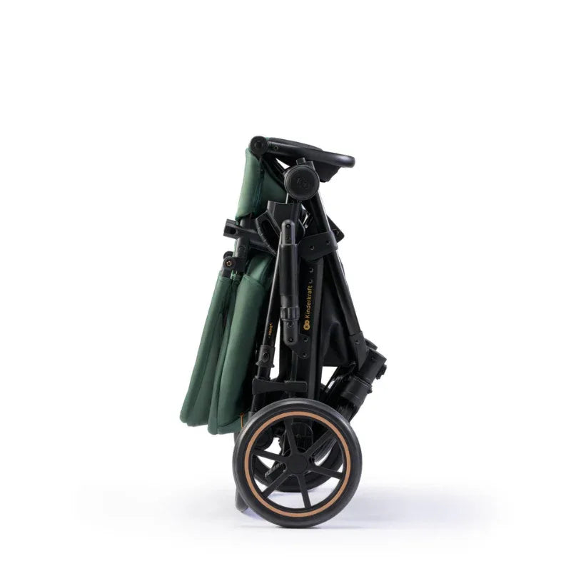 Kinderkraft Prime 2 бебешка количка 2в1 DARK GREEN by KinderKraft