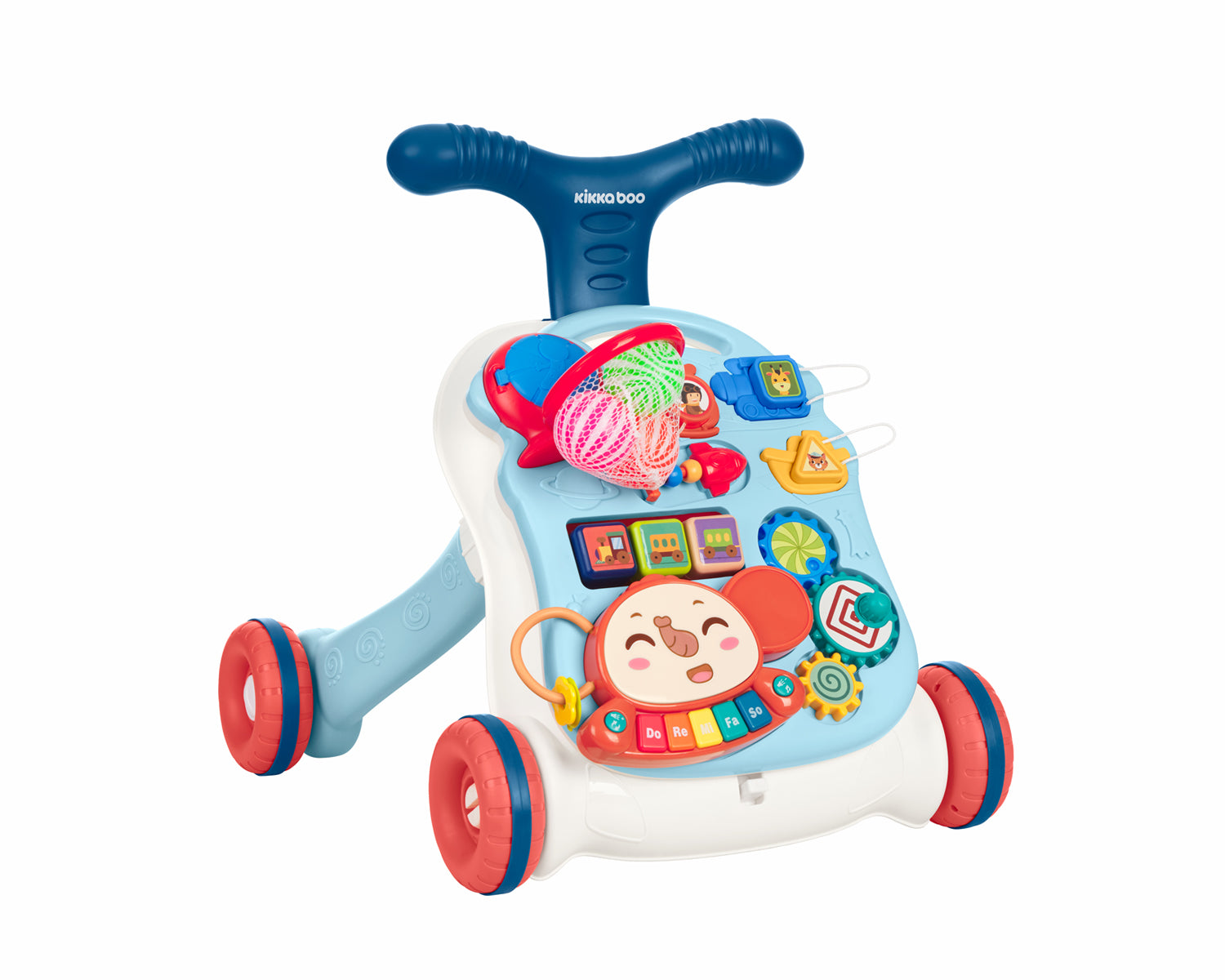 Играчка за прохождане 3в1 Play & Grow Blue by Kikkaboo