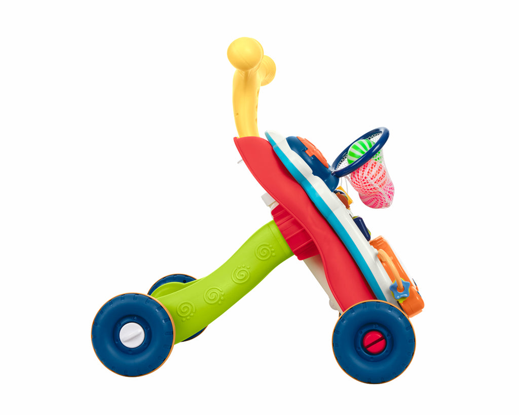 Играчка за прохождане 3в1 Play & Grow Red by Kikkaboo