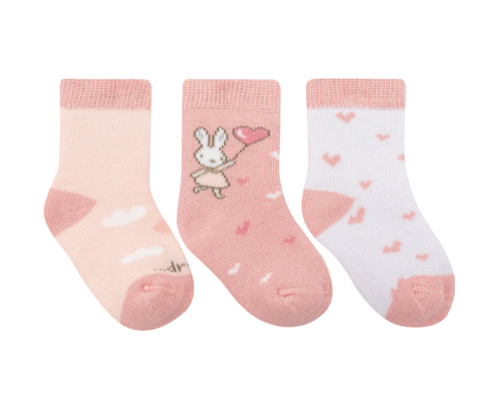 Бебешки термо чорапи Rabbits in Love 2-3г by Kikkaboo