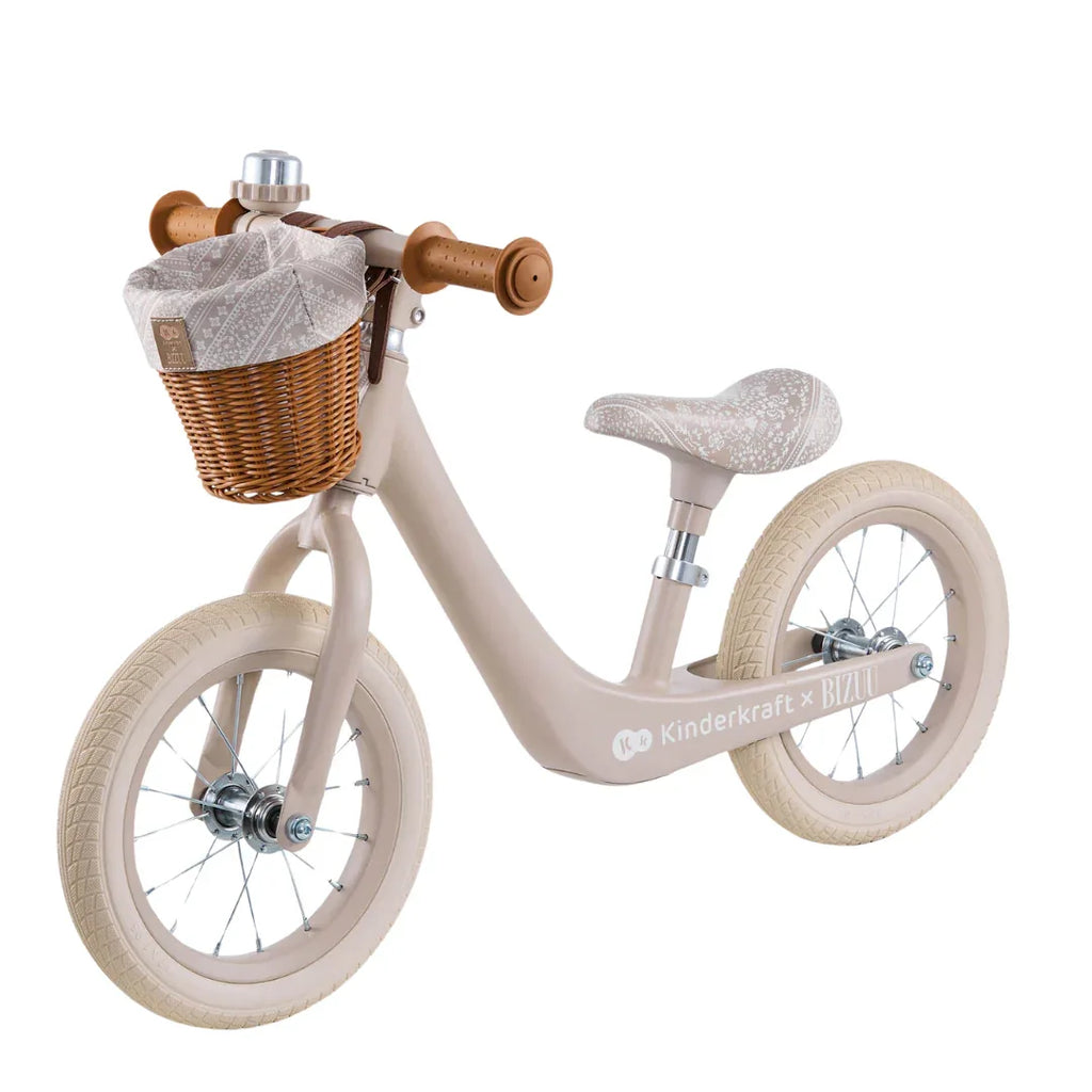 Kinderkraft RAPID 2 колело за баланс BIZUU BEIGE by KinderKraft