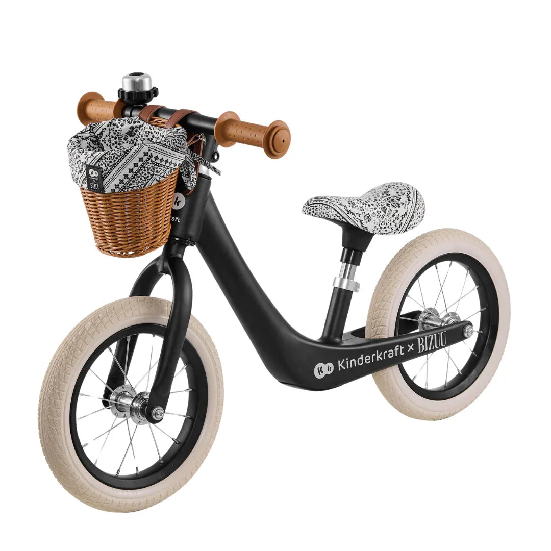 Kinderkraft RAPID 2 колело за баланс BIZUU BLACK by KinderKraft