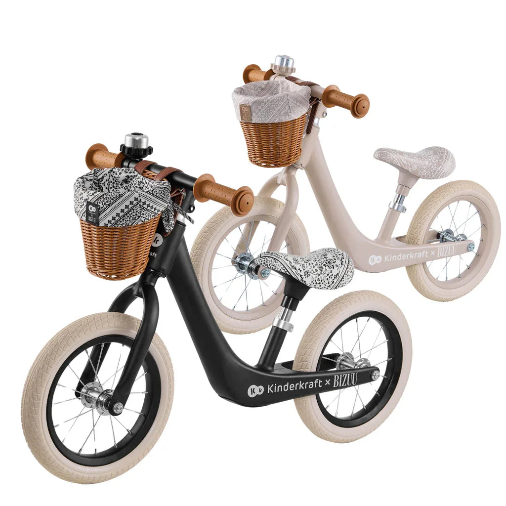 Kinderkraft RAPID 2 колело за баланс BIZUU BLACK by KinderKraft