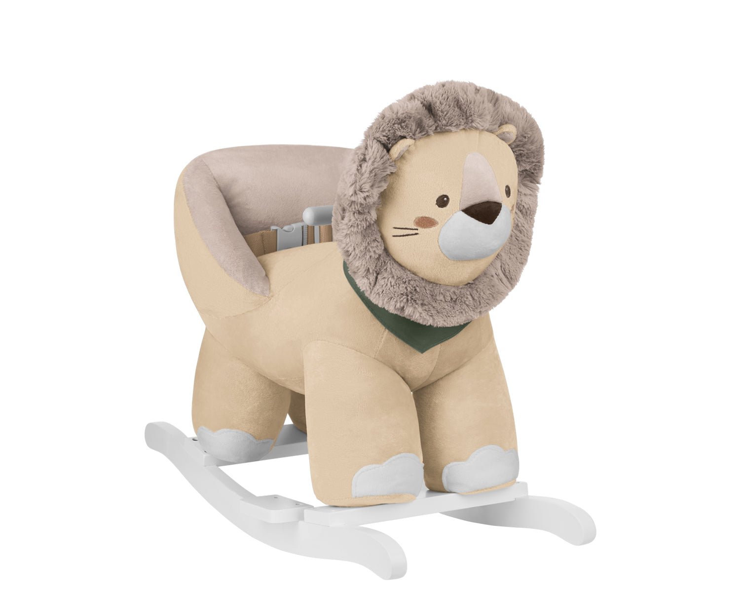 Люлееща играчка със седалка Lion by Kikkaboo