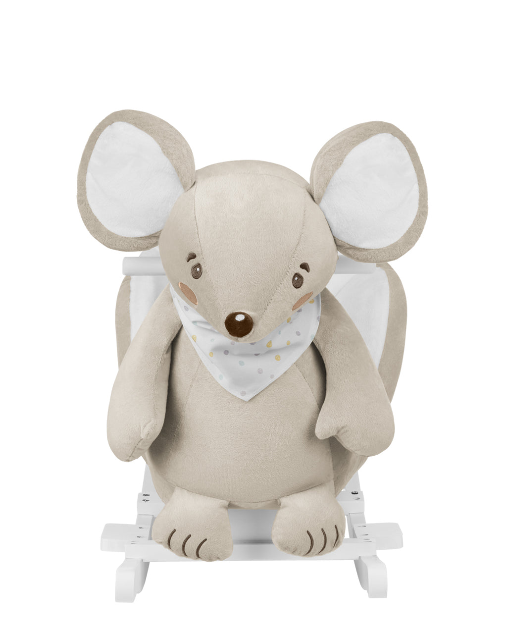 Люлееща играчка със седалка Mouse by Kikkaboo