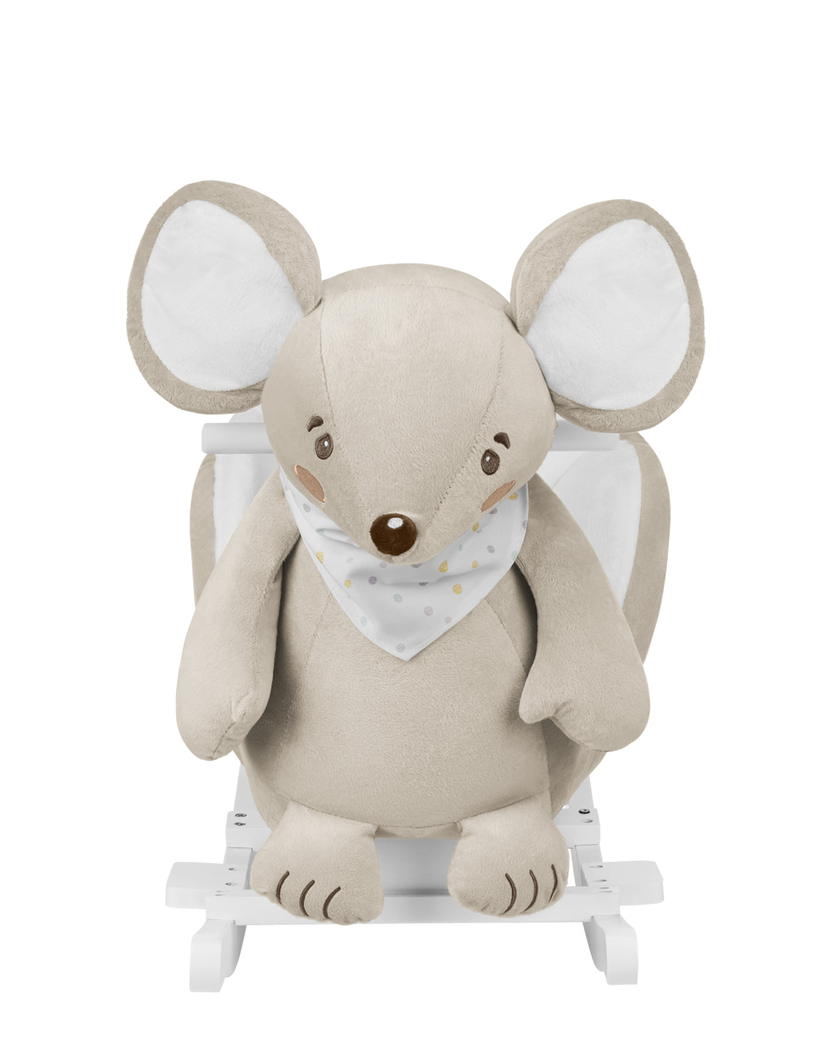 Люлееща играчка със седалка Mouse by Kikkaboo