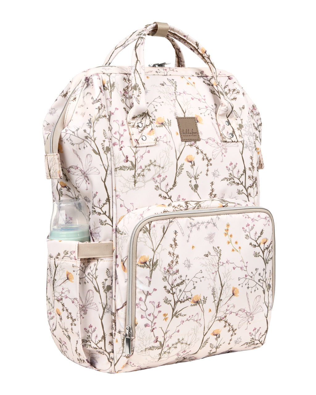 Чанта Siena Luxe Secret Garden Beige by Kikkaboo
