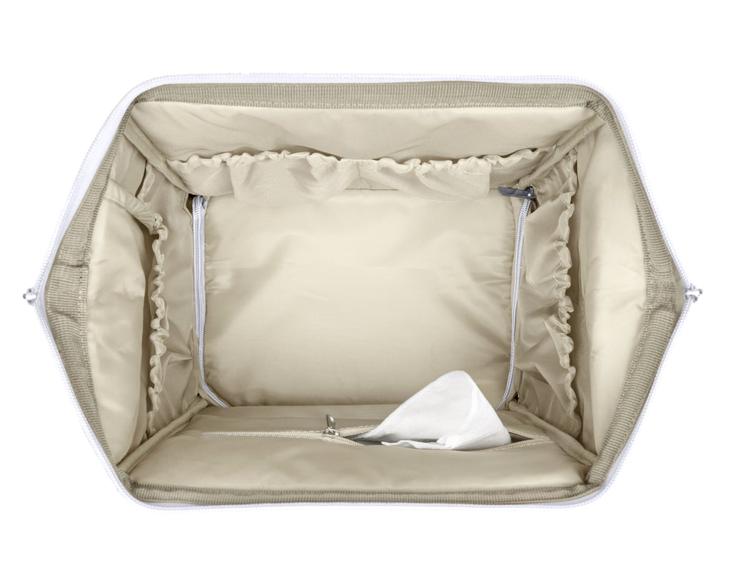 Чанта Siena Luxe Secret Garden Beige by Kikkaboo