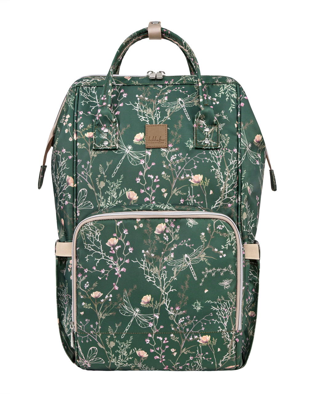 Чанта Siena Luxe Secret Garden Deep Green by Kikkaboo