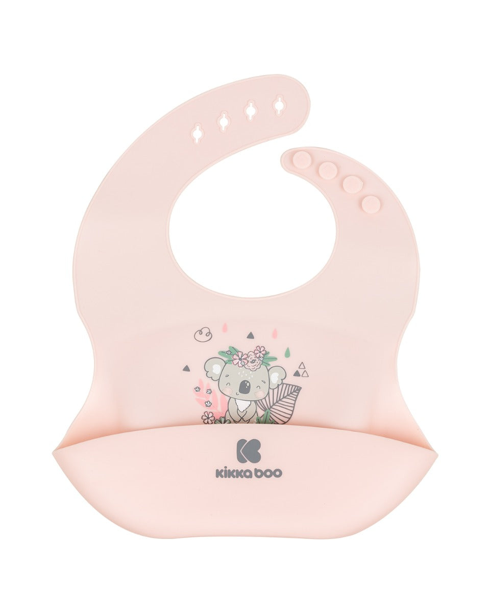 Лигавник силиконов Savanna Friends Pink by Kikkaboo