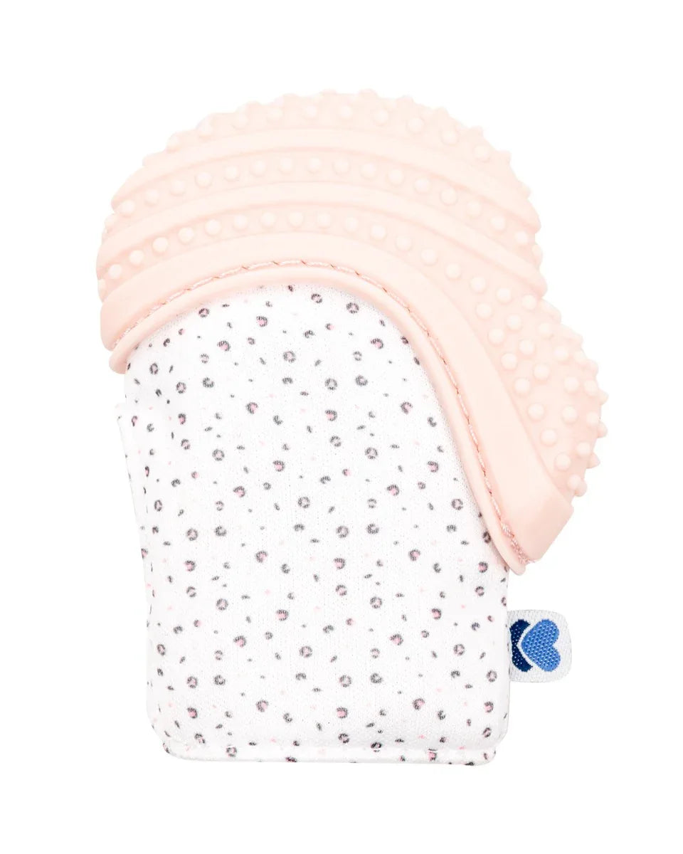 Ръкавица за венци и зъби Savanna Pink by Kikkaboo