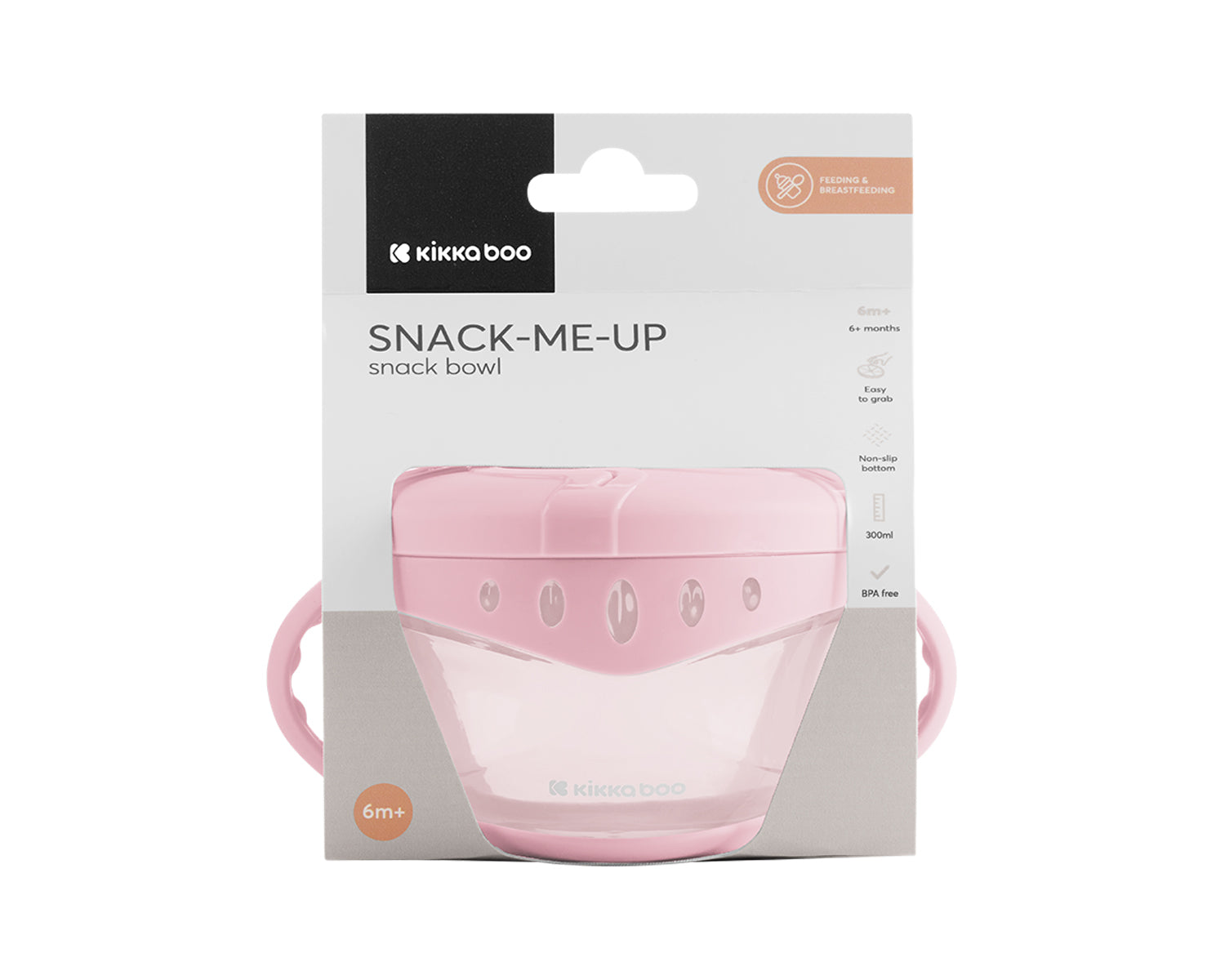 Купа за снак Snack-me-up Pink by Kikkaboo