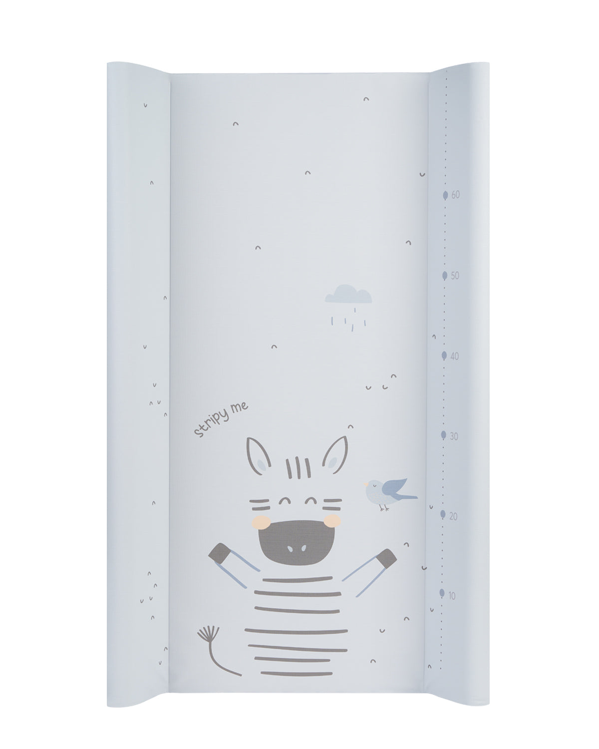 Мека PVC подложка за повиване 50х80см Stripy Friends by Kikkaboo