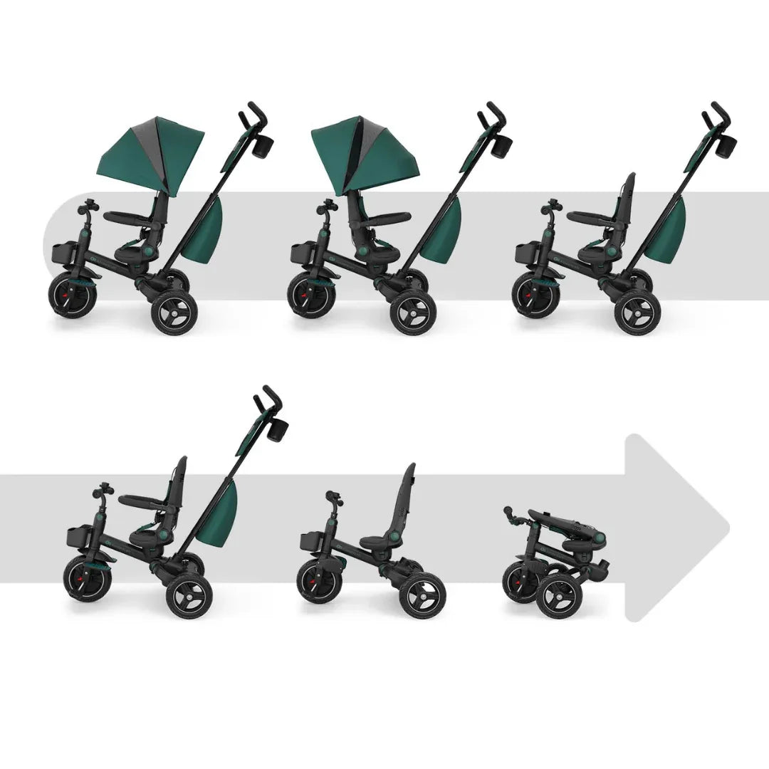 KinderKraft SPINSTEP 2 PLUS триколка ЗЕЛЕНА by KinderKraft