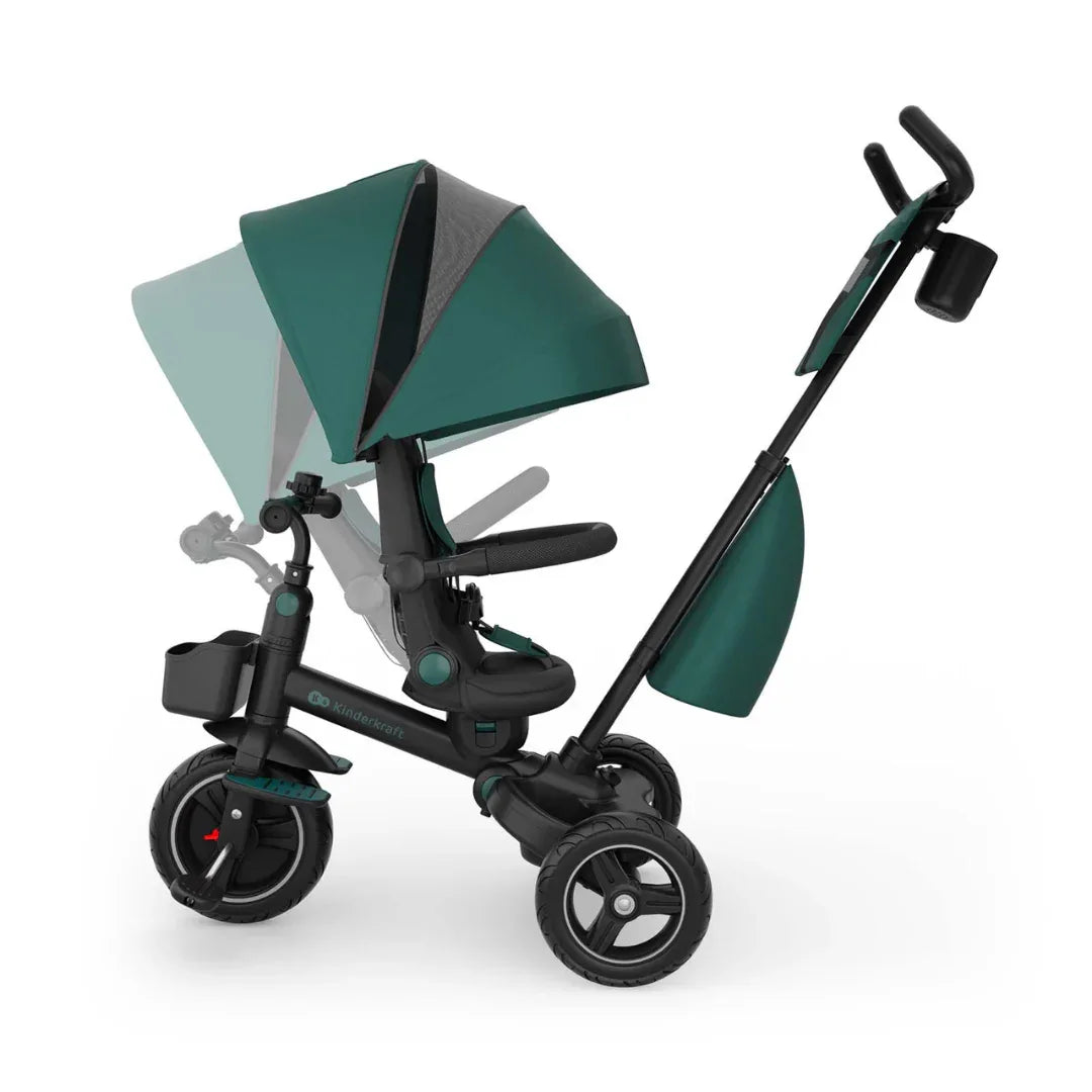 KinderKraft SPINSTEP 2 PLUS триколка ЗЕЛЕНА by KinderKraft