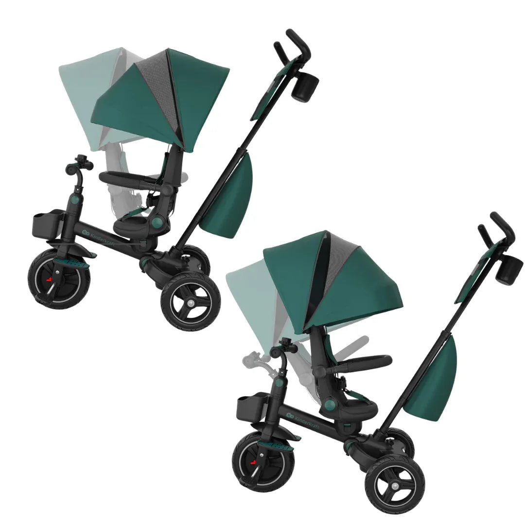 KinderKraft SPINSTEP 2 PLUS триколка ЗЕЛЕНА by KinderKraft