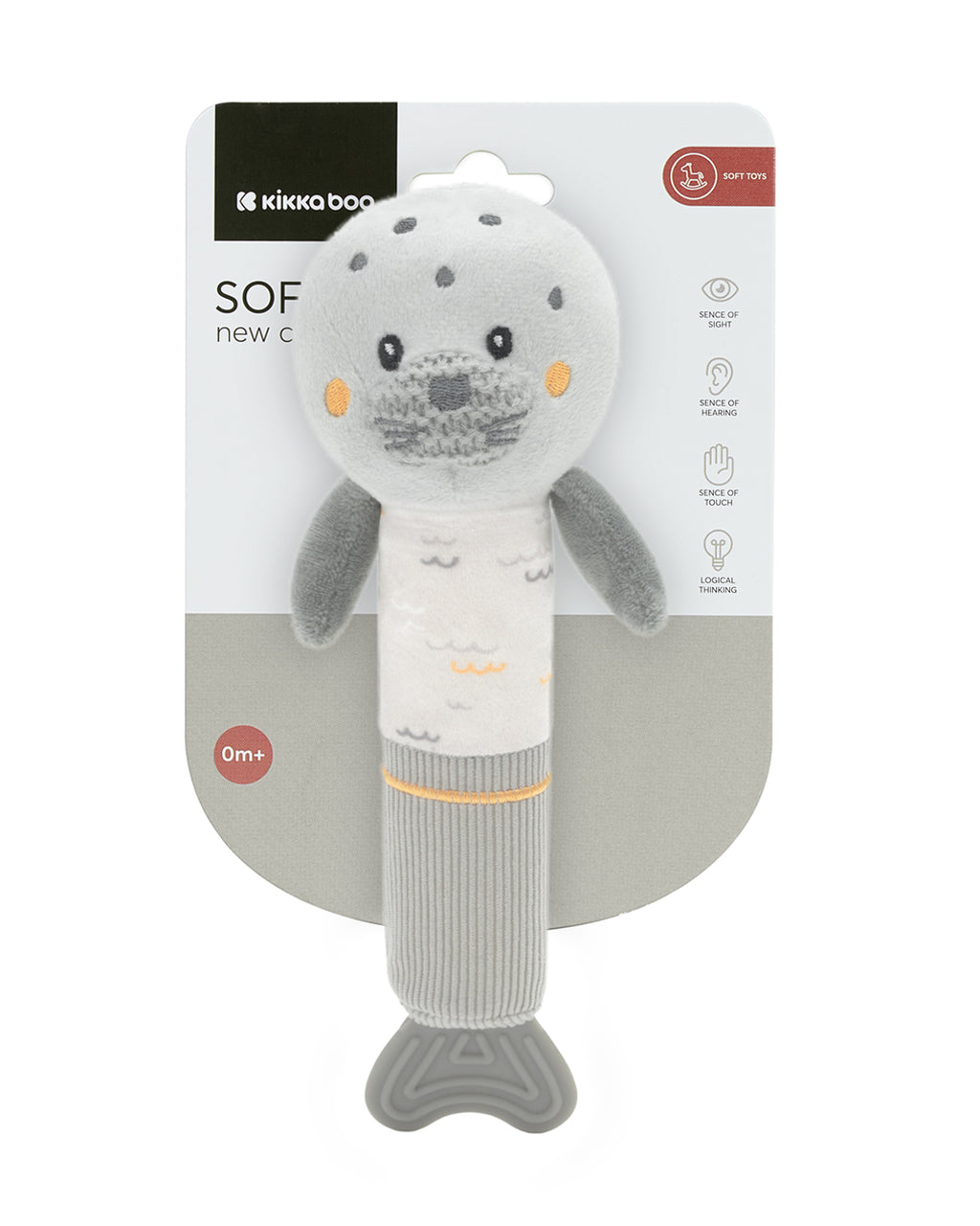 Играчка пискун с гризалка Seally me by Kikkaboo