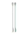 Сет лъжици за разбъркване 2 бр Platinum Silicone by Kikkaboo