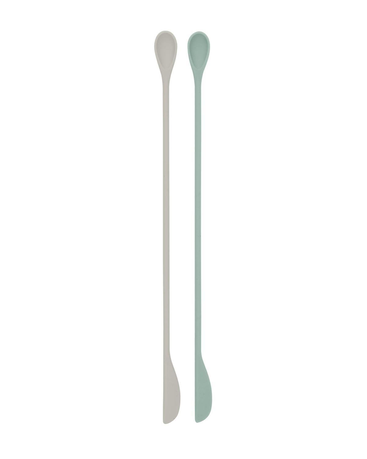 Сет лъжици за разбъркване 2 бр Platinum Silicone by Kikkaboo