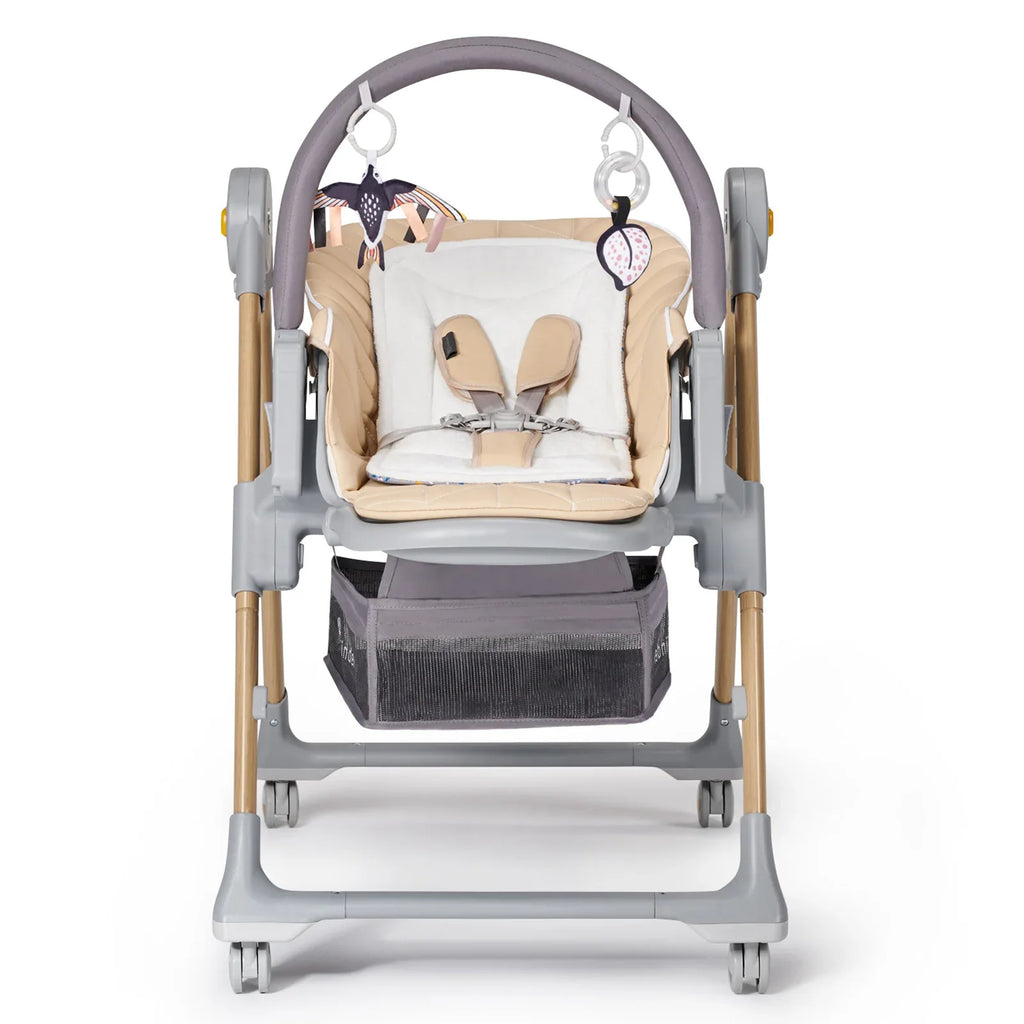 KinderKraft столче за хранене LASTREE дървесно KHLAST00BEGW by KinderKraft