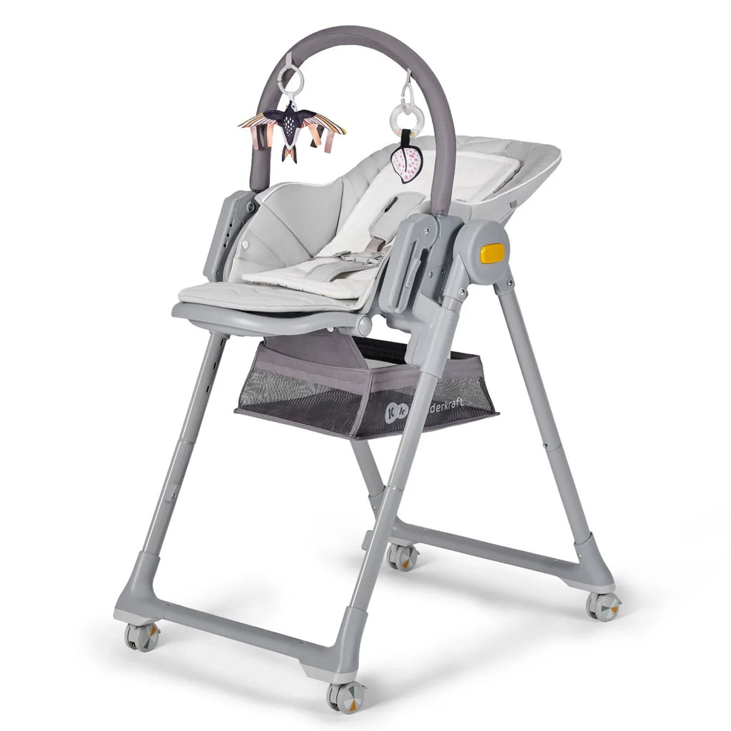 KinderKraft столче за хранене LASTREE сиво KHLAST00GRY by KinderKraft