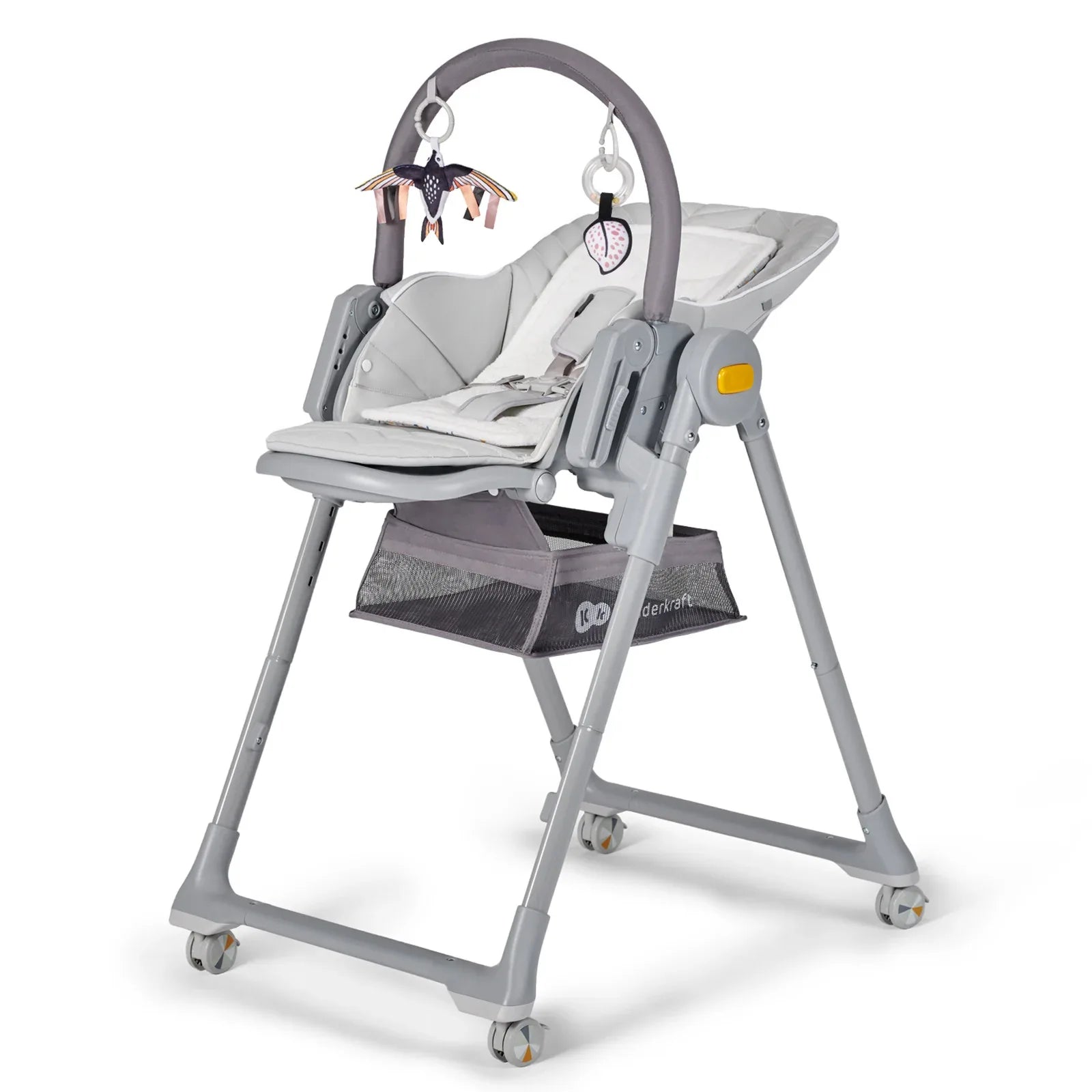 KinderKraft столче за хранене LASTREE сиво KHLAST00GRY by KinderKraft