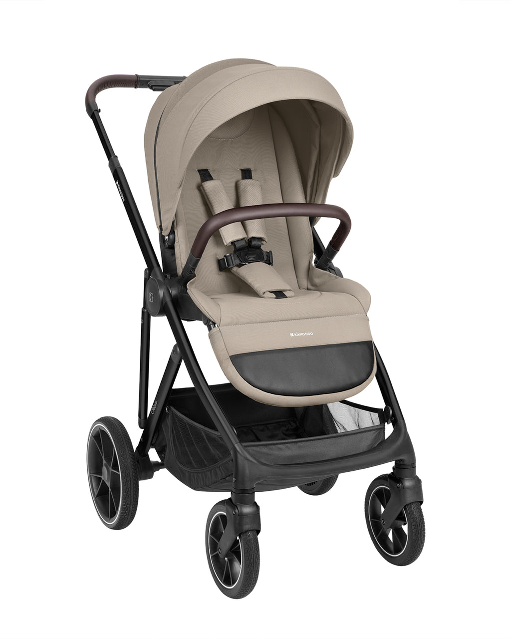 Комбинирана количка 3в1 с кош за новородено Chiara Beige by Kikkaboo