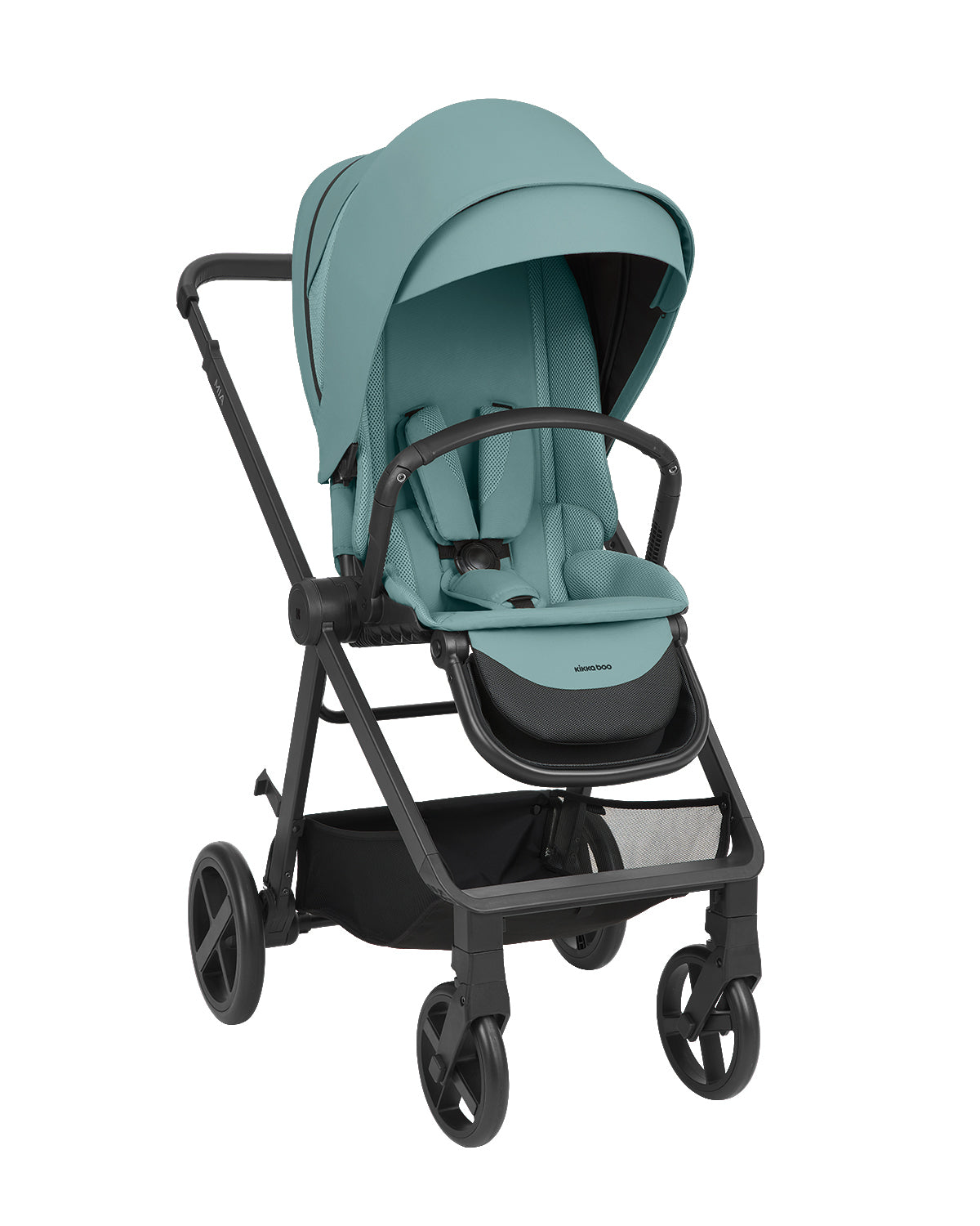 Комбинирана количка 3в1 с кош за новородено Mia Mint 2026 by Kikkaboo