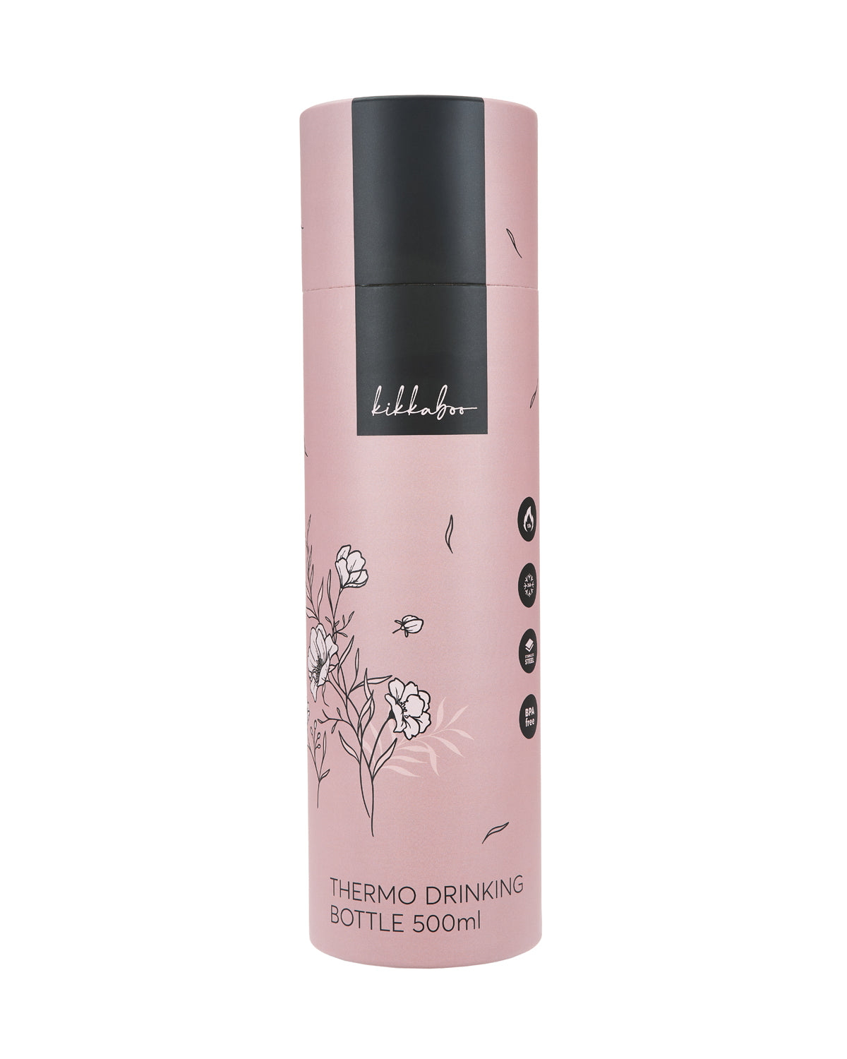 Термо бутилка 500мл Flora Blush by Kikkaboo
