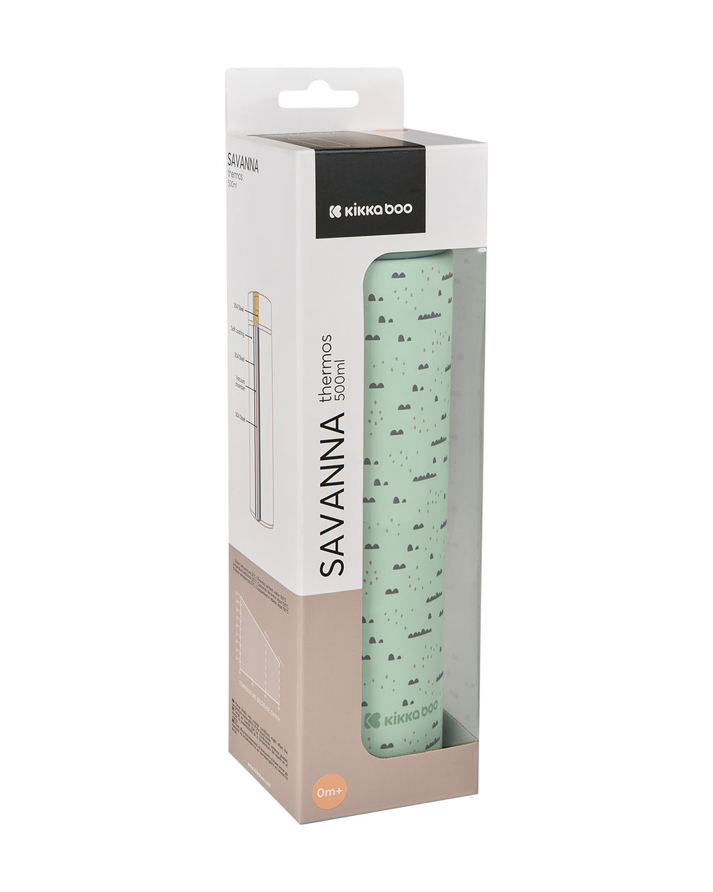 Термос 500мл Savanna Mint by Kikkaboo
