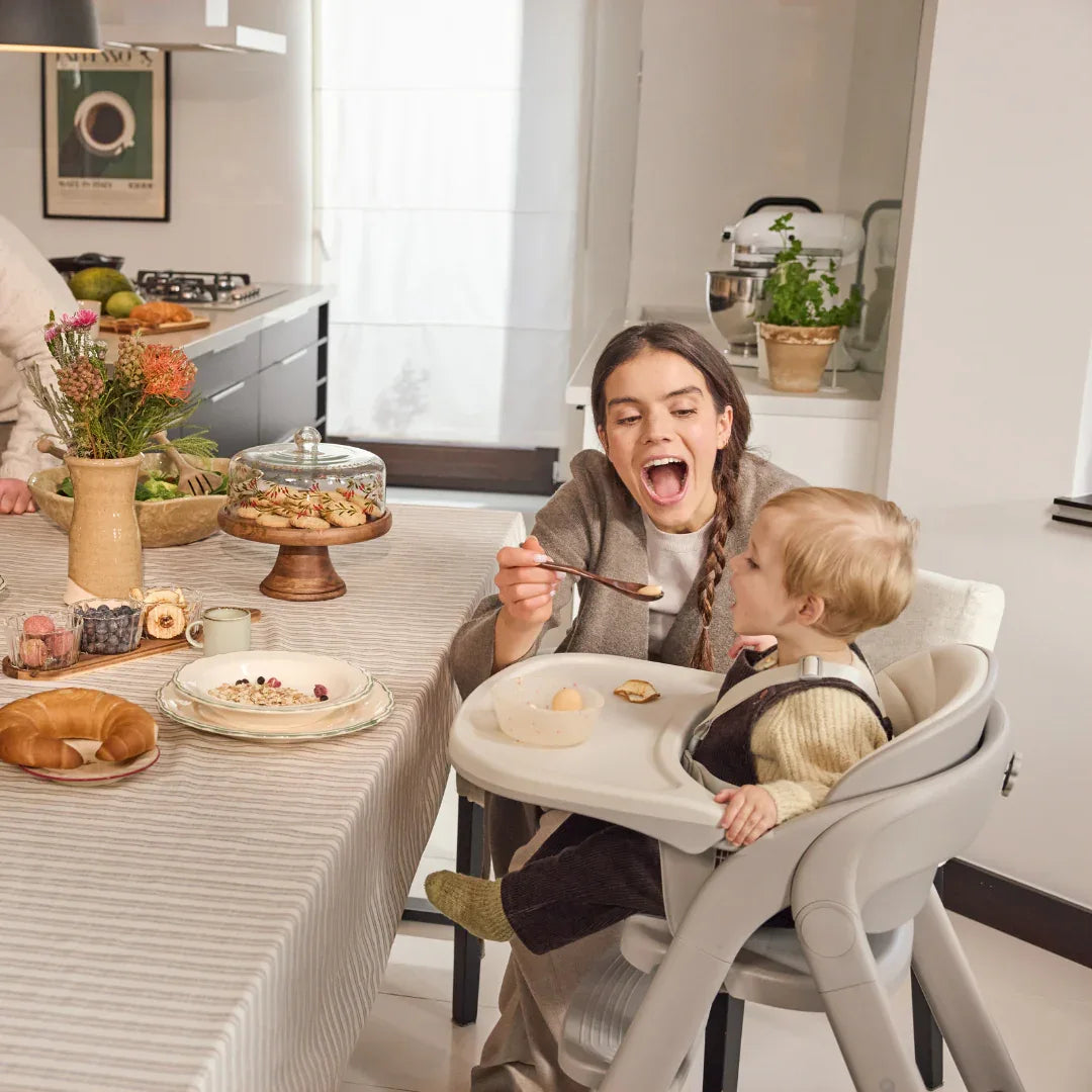 Kinderkraft TINO столче за хранене BEIGE by KinderKraft