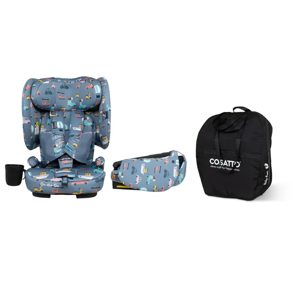 Cosatto CT5924 On The Go I-Size столче за кола ITCHY FEET SKY by Cosatto