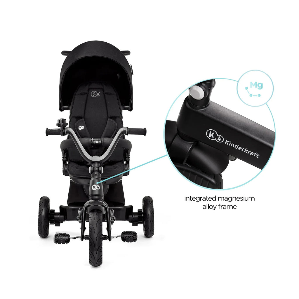 KinderKraft EASYTWIST черна триколка KREASY00BLK0000 by KinderKraft