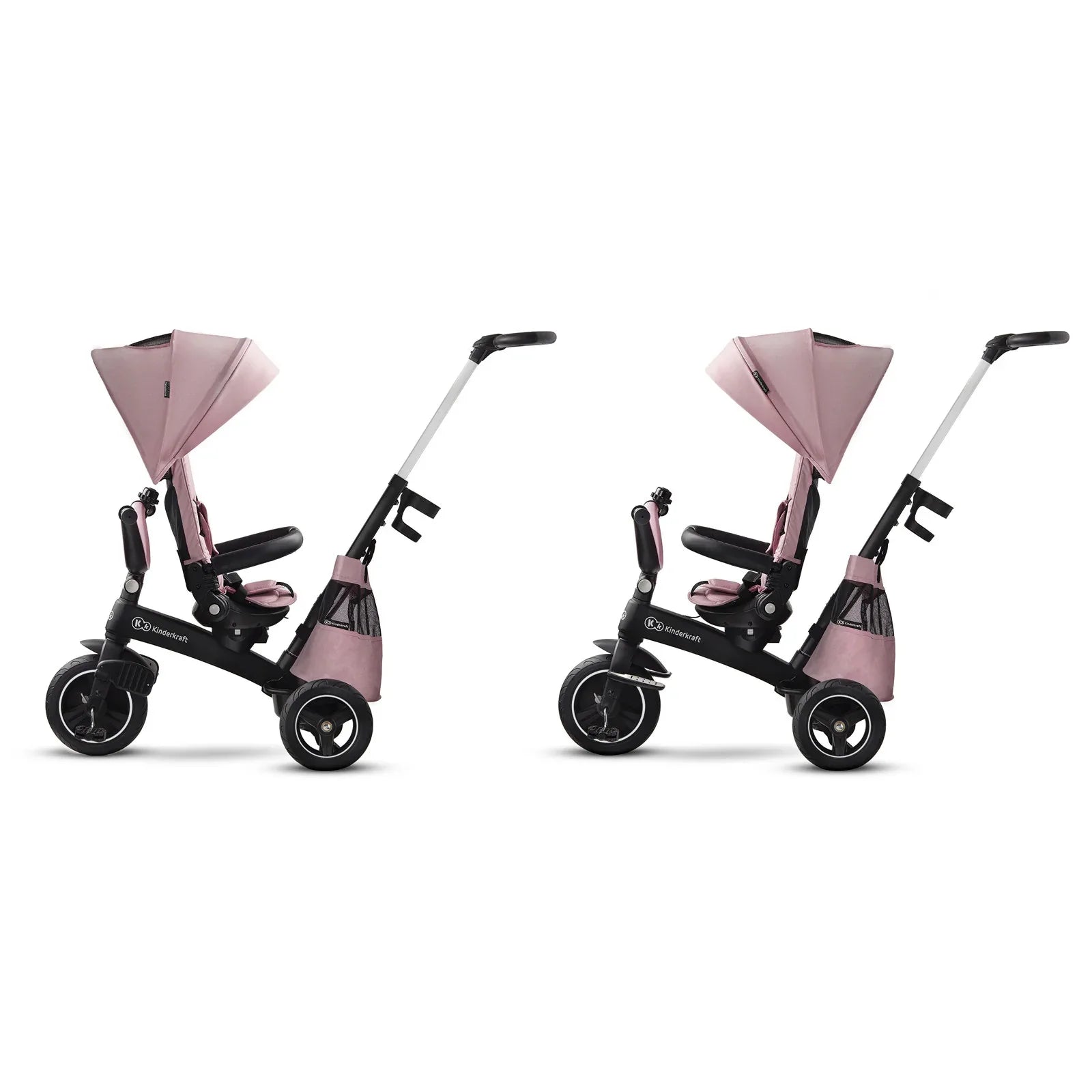 KinderKraft EASYTWIST розова триколка KKRETWIPNK by KinderKraft