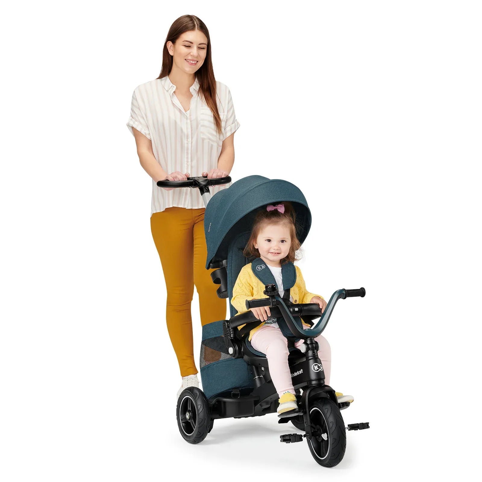 KinderKraft EASYTWIST сива триколка KKRETWIGRY by KinderKraft
