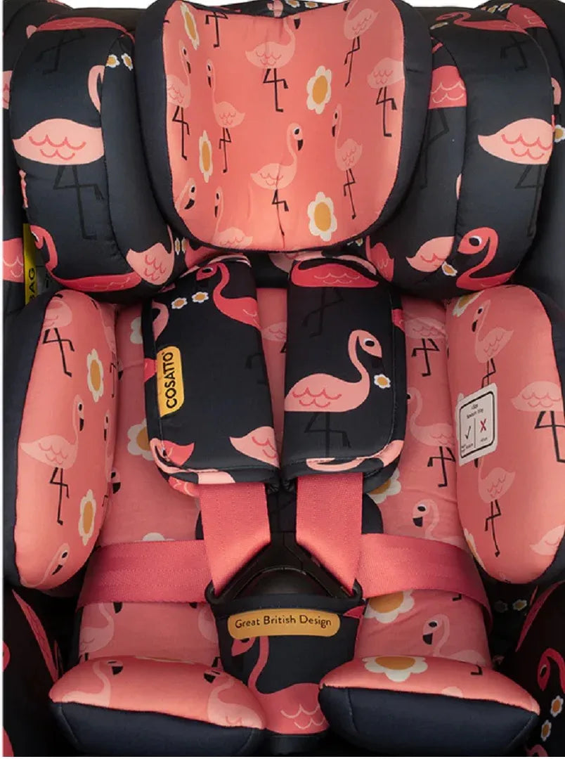 Cosatto CT5037 Come and Go I-Size Rotate Pretty Flamingo столче за кола by Cosatto