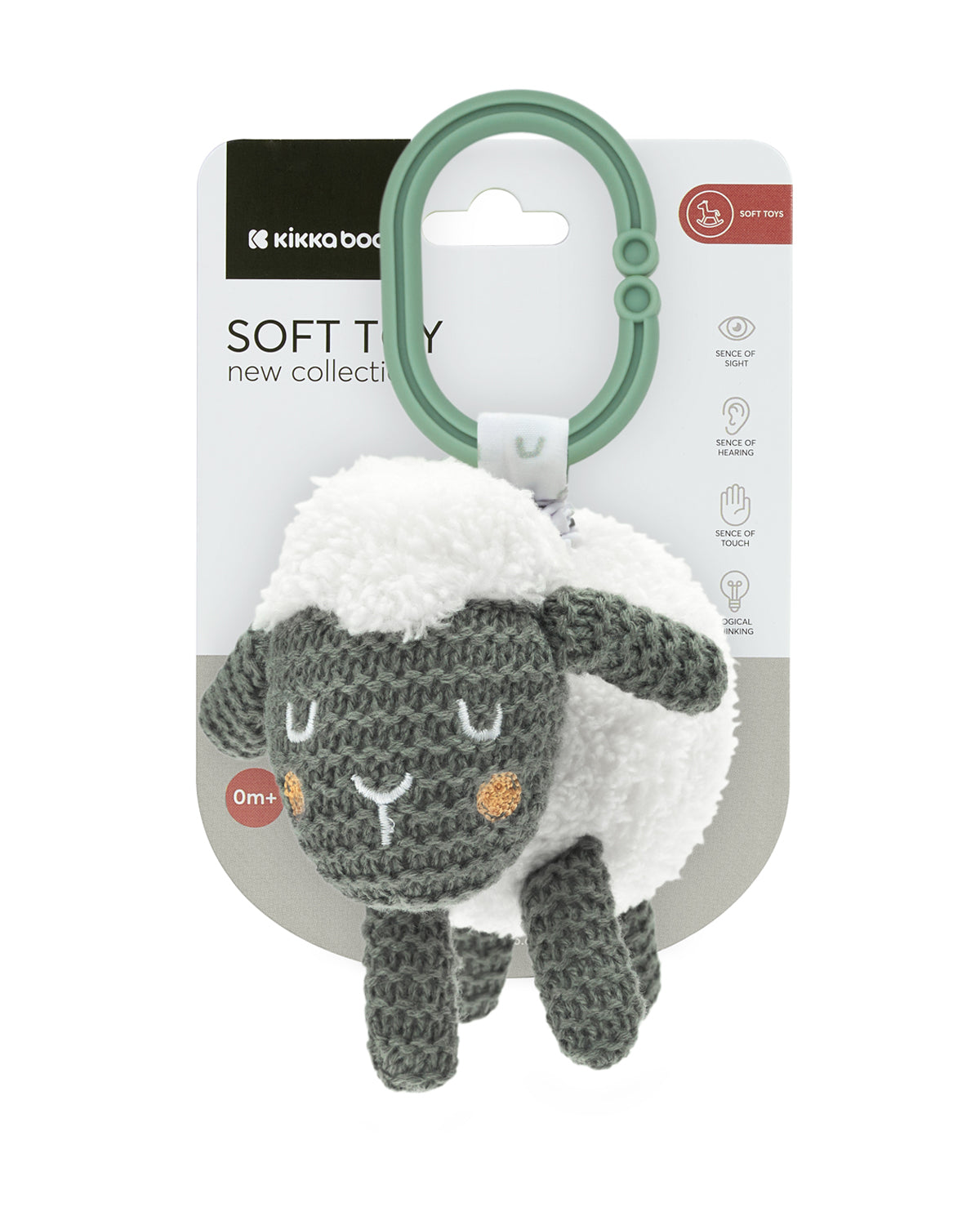 Играчка с трептене Sleepy Sheep by Kikkaboo