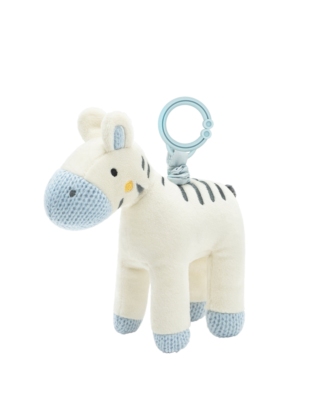 Играчка с трептене Stripy Friends by Kikkaboo