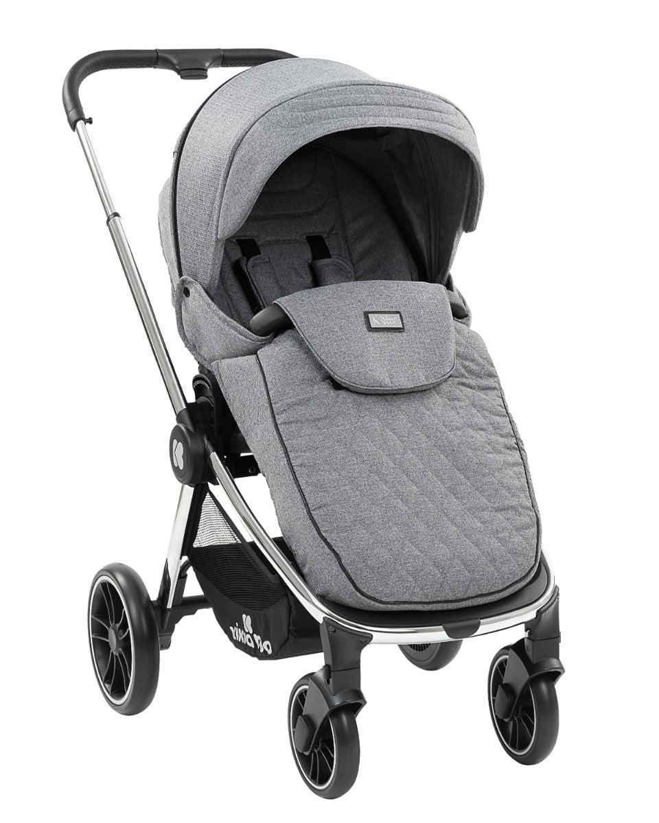 Комбинирана количка 2в1 Vicenza Premium Grey by Kikkaboo