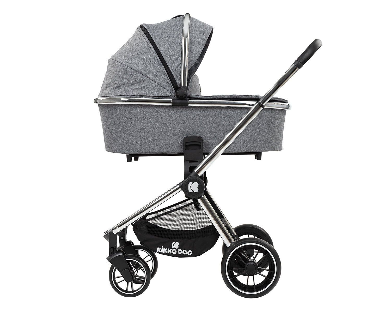 Комбинирана количка 2в1 Vicenza Premium Grey by Kikkaboo