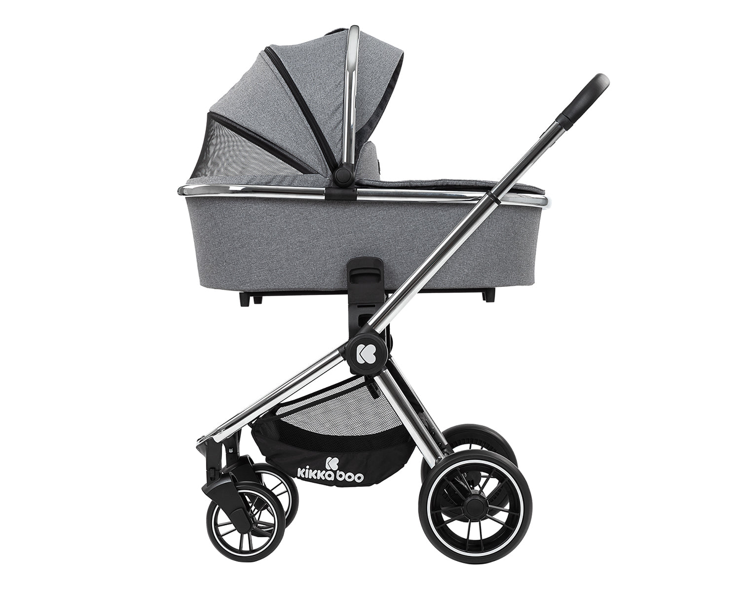 Комбинирана количка 2в1 Vicenza Premium Grey by Kikkaboo